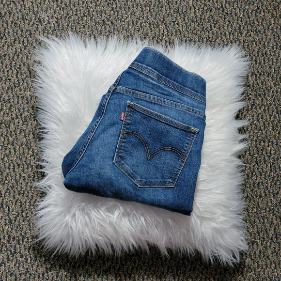 Levi's Denim - Levi's Stretch Waistband Denim Jeggings Stretch Waistband Jeans Size 29